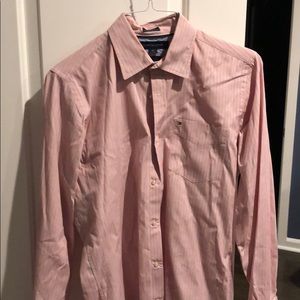 Tommy Hilfiger pink button down
